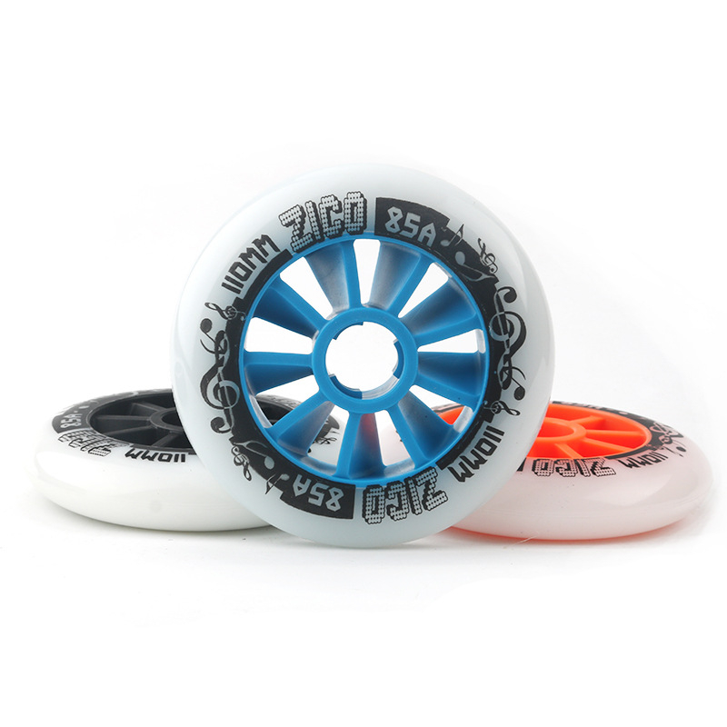 Inline görkorcsolya kerék - PU gumi, egyetlen kerék, magas rugalmasság, kopásállóság 85A