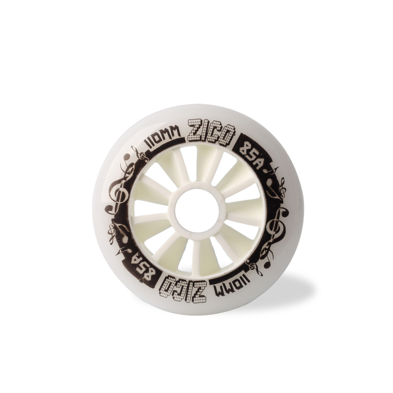 Inline görkorcsolya kerék - PU gumi, egyetlen kerék, magas rugalmasság, kopásállóság 85A