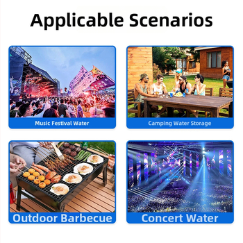 Kültéri összecsukható víztáska, 0,7 L Hengyi logóval, vízálló anyag, hordozható sportvíz-tároló