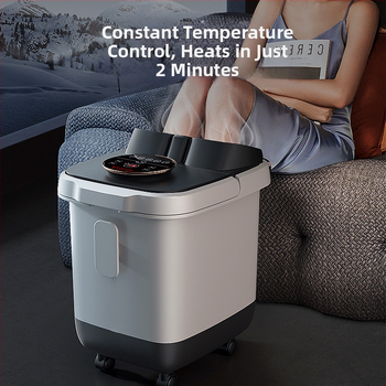 Ηλεκτρική μπανιέρα ποδιών 030 με έλεγχο μέσω μικροϋπολογιστή, PTC θερμαντήρας, χωρητικότητα 8–10 L, ισχύς κάτω των 800 W