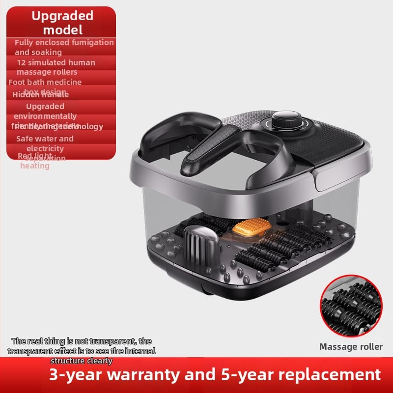 Ηλεκτρική μπανιέρα ποδιών 030 με έλεγχο μέσω μικροϋπολογιστή, PTC θερμαντήρας, χωρητικότητα 8–10 L, ισχύς κάτω των 800 W