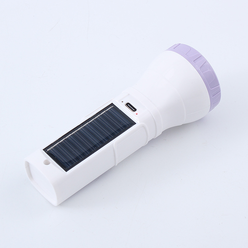 LED svjetiljka od ABS plastike, USB punjenje, 500mAh baterija, domet do 100 m, za planinarenje, kampiranje, nužne situacije i patrolu