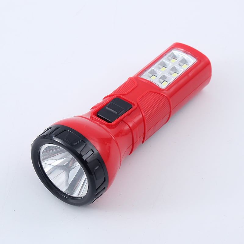 LED svjetiljka od ABS plastike, USB punjenje, 500mAh baterija, domet do 100 m, za planinarenje, kampiranje, nužne situacije i patrolu