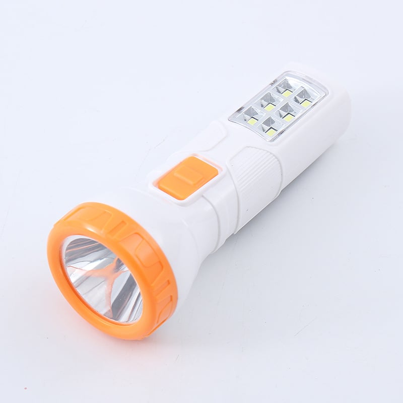 LED svjetiljka od ABS plastike, USB punjenje, 500mAh baterija, domet do 100 m, za planinarenje, kampiranje, nužne situacije i patrolu