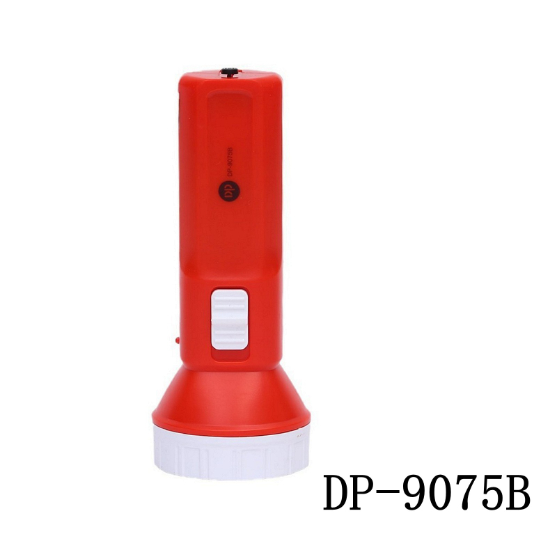 Punopunjiva LED baterijska svjetiljka, plastično kućište, ručni pokretač, LED od 1W, domet 50-100 m
