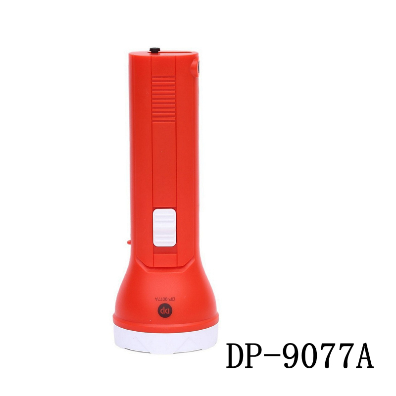 Punopunjiva LED baterijska svjetiljka, plastično kućište, ručni pokretač, LED od 1W, domet 50-100 m