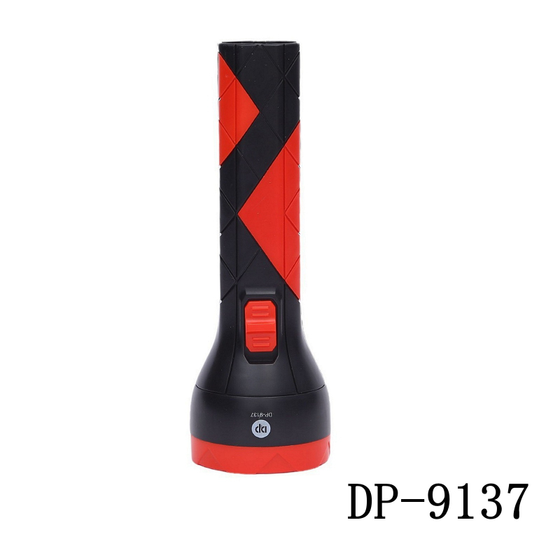 Punopunjiva LED baterijska svjetiljka, plastično kućište, ručni pokretač, LED od 1W, domet 50-100 m
