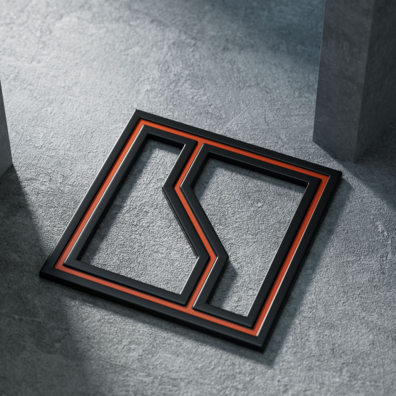 Zeekr 001/007 karosszériás matrica – cinkötvözet, ragasztóval történő felszerelés, LEIXIN, matt fémhatás, sportos stílus