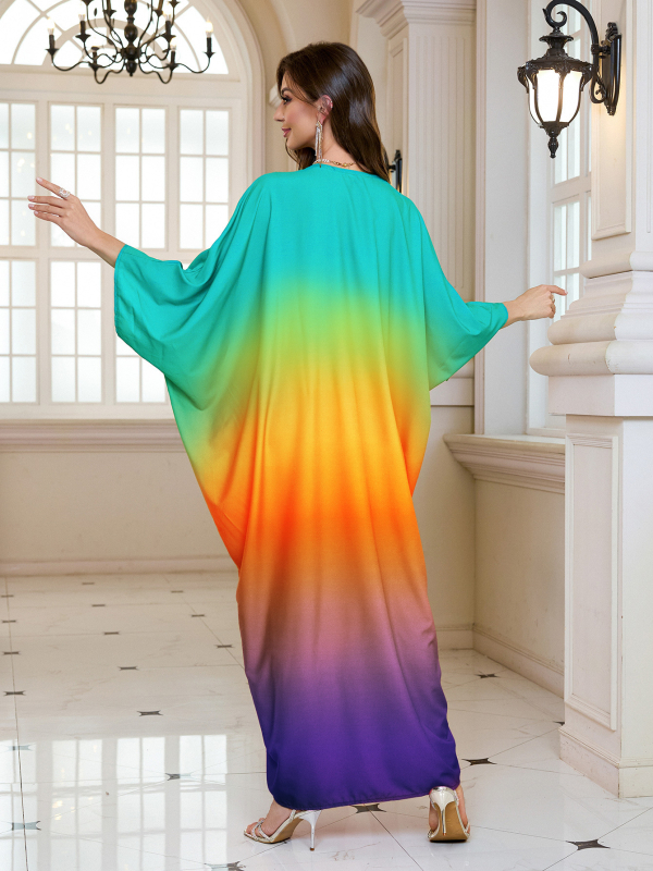 Plažni pokrivalo haljina u stilu robe – Vanjski materijal: rayon; Podstava: rayon; Težina: 280 g; Pogodno za plivanje i hodanje po plitkim vodama