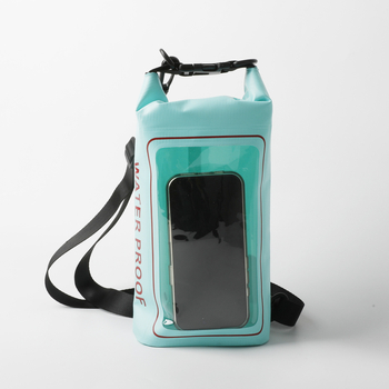 2L vanjska vodootporna crossbody torba za telefon s dodirnim zaslonom – 2 u 1 PVC vodootporna torba