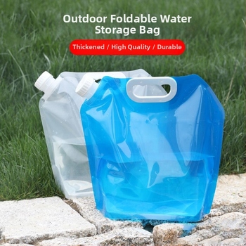 Αναδιπλούμενο υπαίθριο δοχείο νερού με μύτη – Υλικό TPU, Μεγάλη Χωρητικότητα, για πεζοπορία και κατασκήνωση