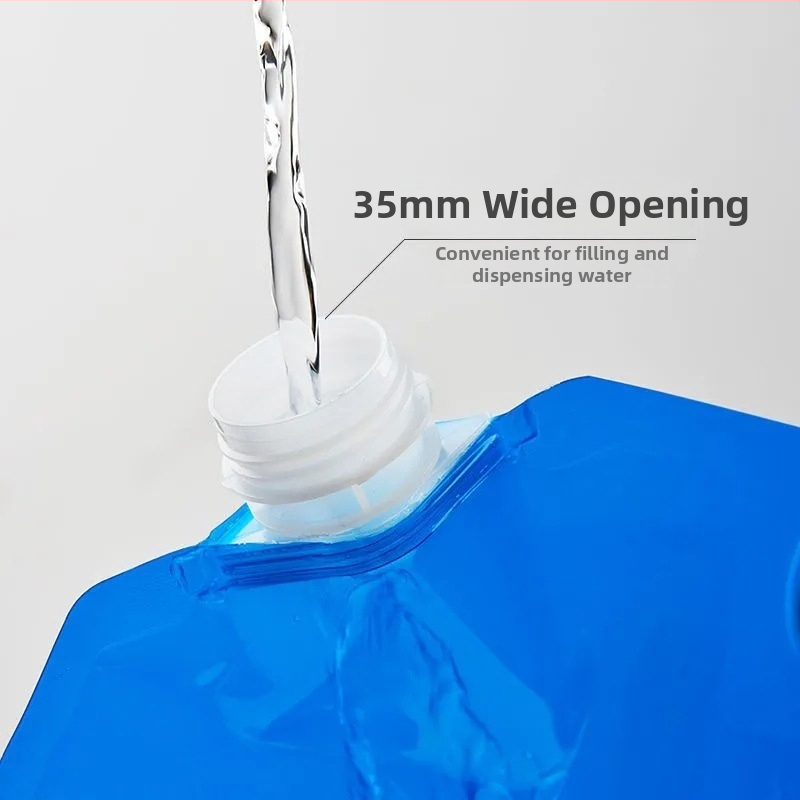 Διπλωμένο υδροδοχείο για εξωτερική χρήση, από PVC πλαστικό, κυκλοφόρησε το 2020.