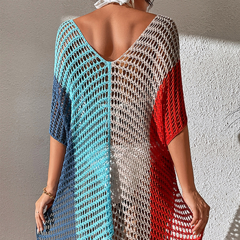 Plažni cover-up za bikini, 18–30 godina, 100% poliester, 224 g/m², podstava 100% poliester, stil: plažni set za par