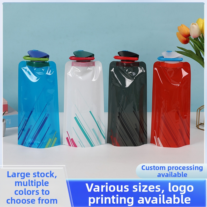 Laughing Kado prenosná skladacia vodná taška, PE plast, potravinárska kvalita, tlač loga k dispozícii