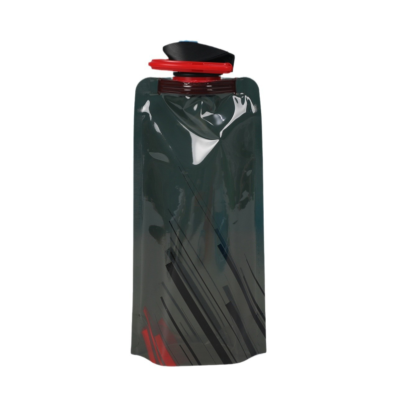 Laughing Kado φορητή αναδιπλούμενη σακούλα νερού, PE πλαστικό τροφίμων, δυνατότητα εκτύπωσης λογότυπου