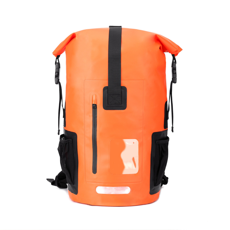 Vanjski vodootporni ruksak za planinarenje i kampiranje, PVC materijal, vodootporna tkanina, kapacitet 35L, unisex za odrasle