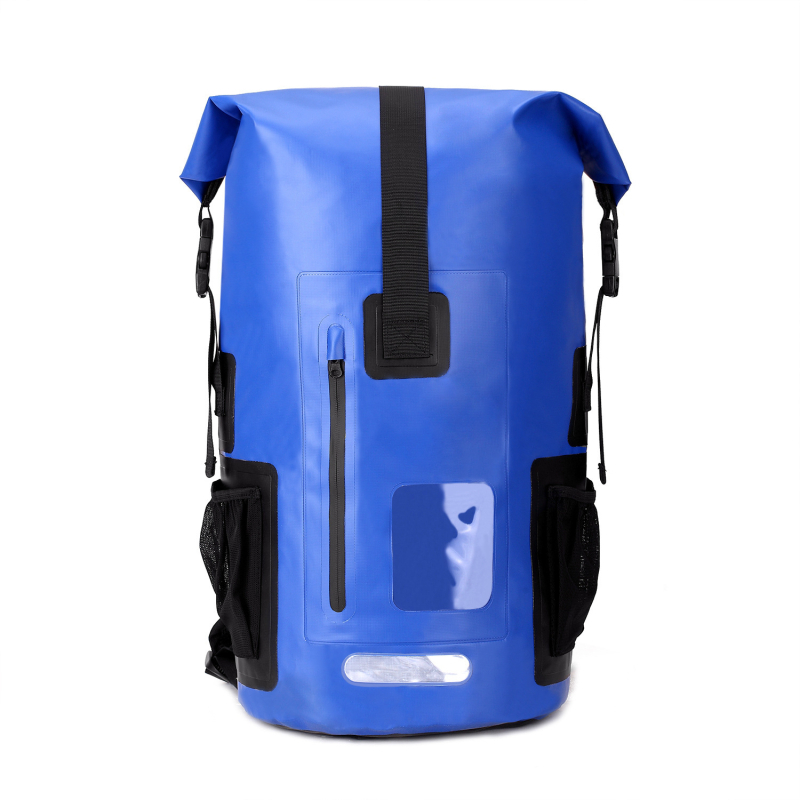 Vanjski vodootporni ruksak za planinarenje i kampiranje, PVC materijal, vodootporna tkanina, kapacitet 35L, unisex za odrasle