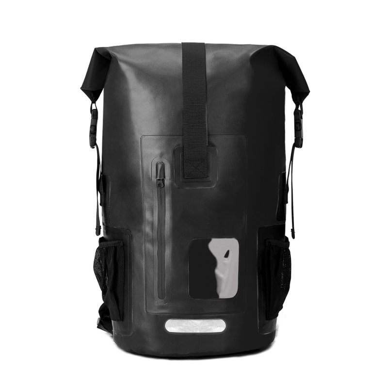 Vanjski vodootporni ruksak za planinarenje i kampiranje, PVC materijal, vodootporna tkanina, kapacitet 35L, unisex za odrasle