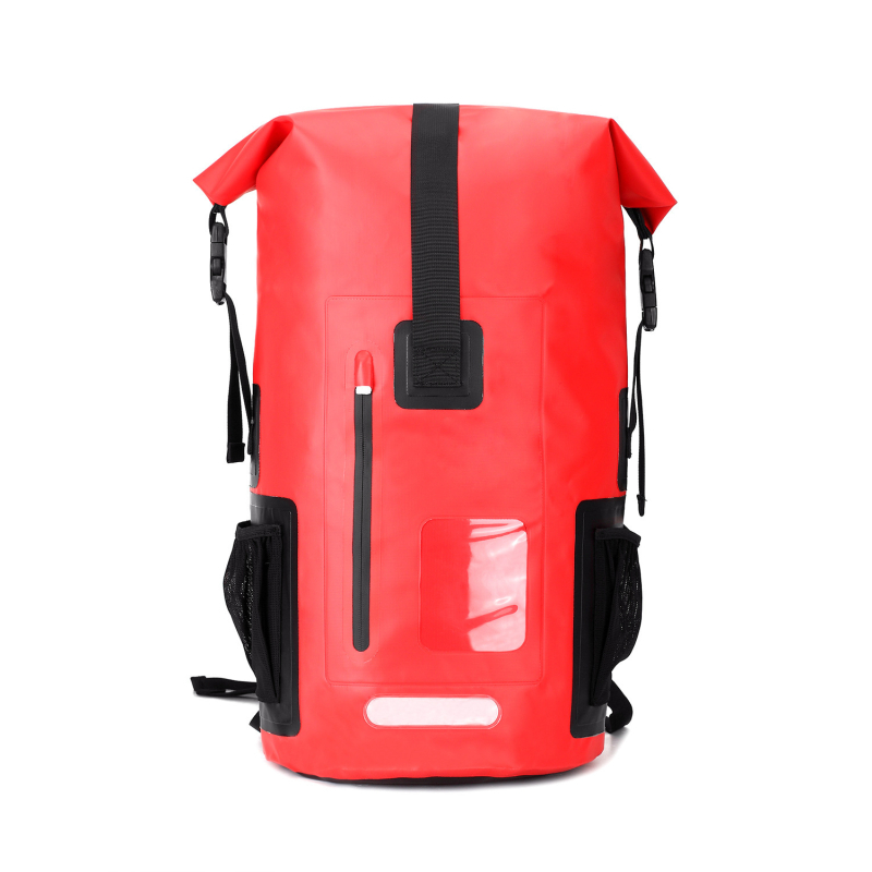 Vanjski vodootporni ruksak za planinarenje i kampiranje, PVC materijal, vodootporna tkanina, kapacitet 35L, unisex za odrasle
