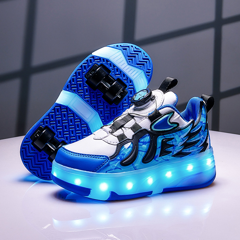 Wheely's Heelys за деца, PU двуколесни колела, универсални за момчета и момичета