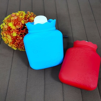 Szilikonból készült melegítő víztasak, önmelegítő, meleg és hideg kettős használat