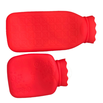 Szilikonból készült melegítő víztasak, önmelegítő, meleg és hideg kettős használat