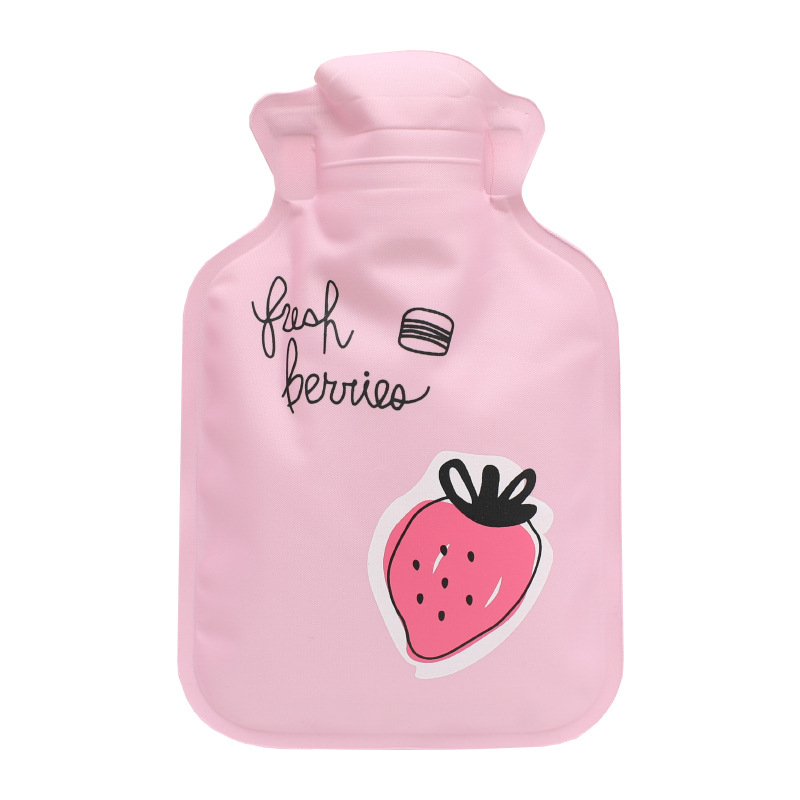 Чанта за гореща вода за компрес за очи, преносима чанта от принтиран плат, за деца и жени