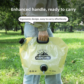 Sklápacia vonkajšia vodná taška, prenosná, s veľkou kapacitou, z PE plastu, na kempovanie a podujatia