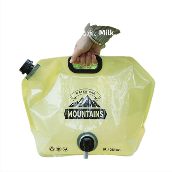 Sklápacia vonkajšia vodná taška, prenosná, s veľkou kapacitou, z PE plastu, na kempovanie a podujatia