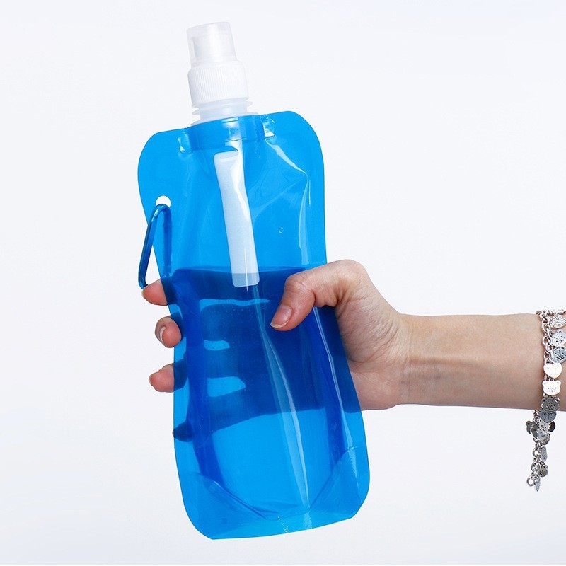Prijenosna sklopiva boca za vodu za aktivnosti na otvorenom, 700 ml, PE