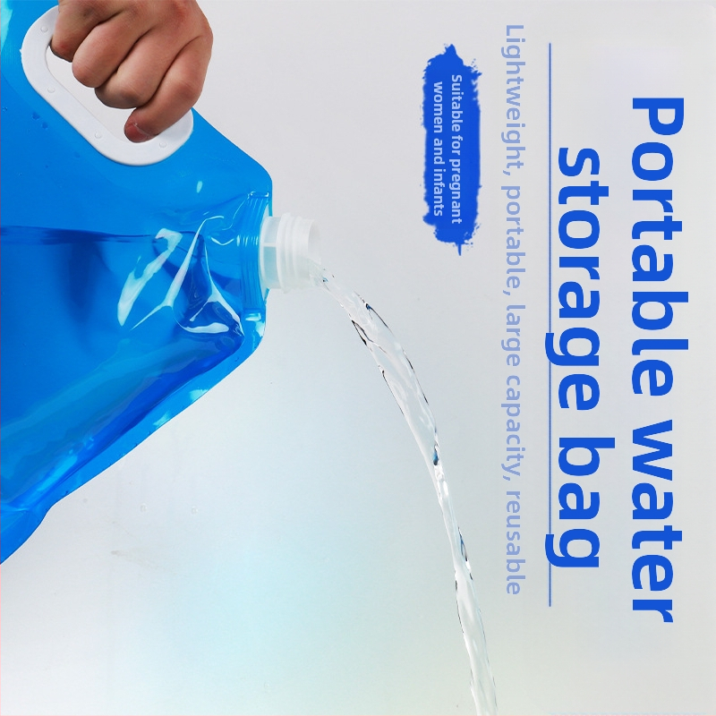 Vanjska sklopiva vodena torba – 5L/10L, vodootporna tkanina, prijenosna za planinarenje i kampiranje