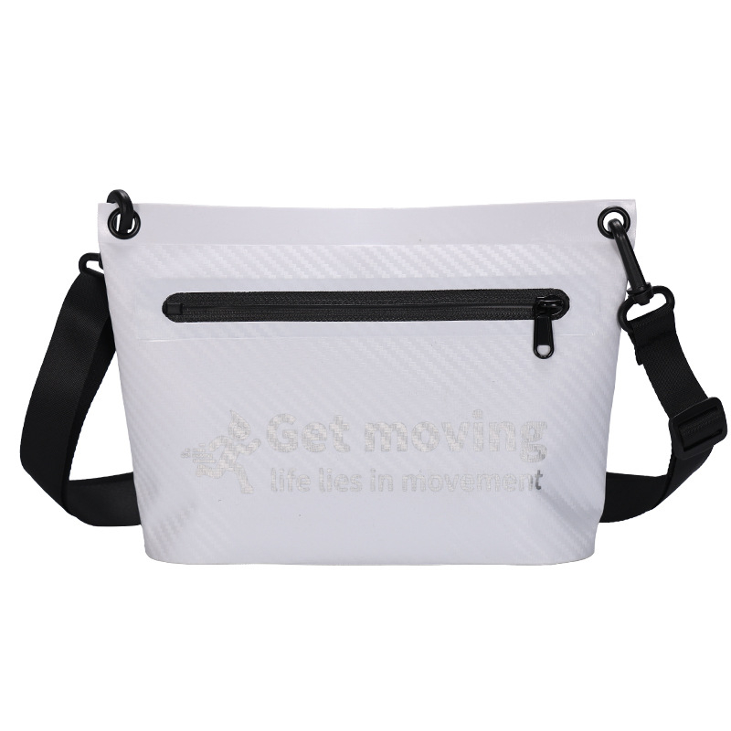 Vanjsku vodootpornu crossbody torbu s karbonskom mrežom, pogodnu za plažu, kampiranje i fotografiranje