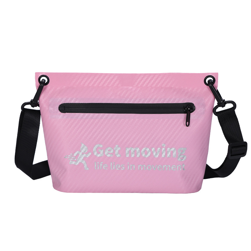 Vanjsku vodootpornu crossbody torbu s karbonskom mrežom, pogodnu za plažu, kampiranje i fotografiranje