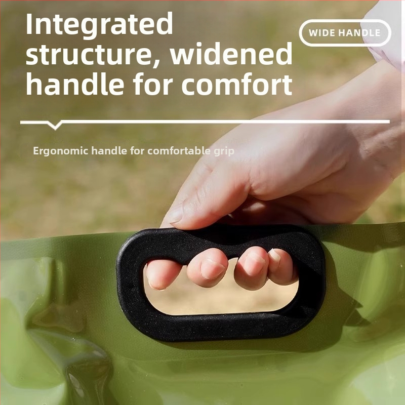 Yihan Skladací vak na vodu pre vonkajšie použitie, PVC plast, veľká kapacita, prenosný systém na skladovanie vody pre kempovanie a turistiku