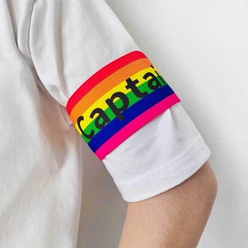 Brățară de căpitan pentru fotbal, nylon, Velcro, bandă elastică, ajutor de antrenament