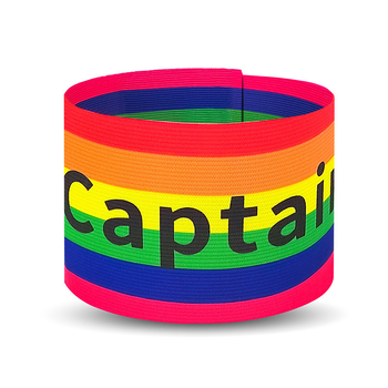 Brățară de căpitan pentru fotbal, nylon, Velcro, bandă elastică, ajutor de antrenament