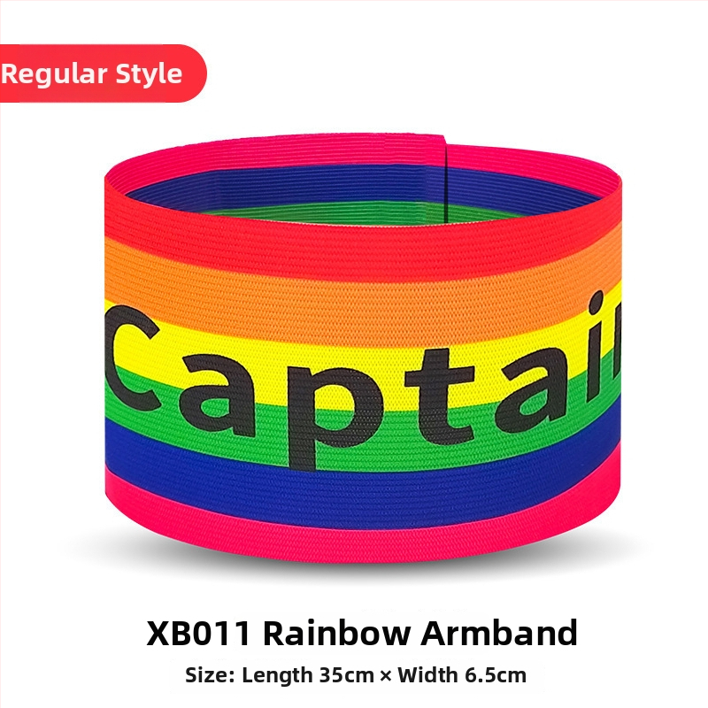 Brățară de căpitan pentru fotbal, nylon, Velcro, bandă elastică, ajutor de antrenament