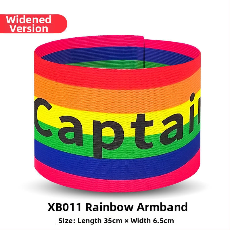 Brățară de căpitan pentru fotbal, nylon, Velcro, bandă elastică, ajutor de antrenament