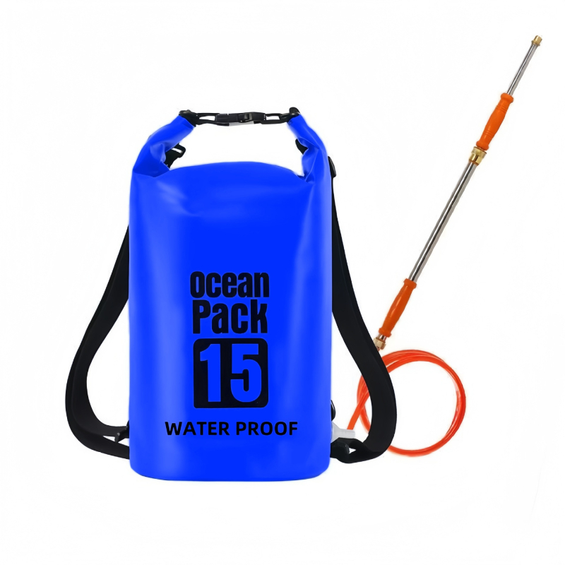 Rucsac de apă pentru exterior: țesătură PVC tip plasă, material impermeabil, unisex, potrivit pentru adulți și copii, pentru scufundări și activități în aer liber