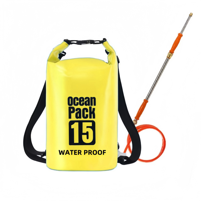 Rucsac de apă pentru exterior: țesătură PVC tip plasă, material impermeabil, unisex, potrivit pentru adulți și copii, pentru scufundări și activități în aer liber