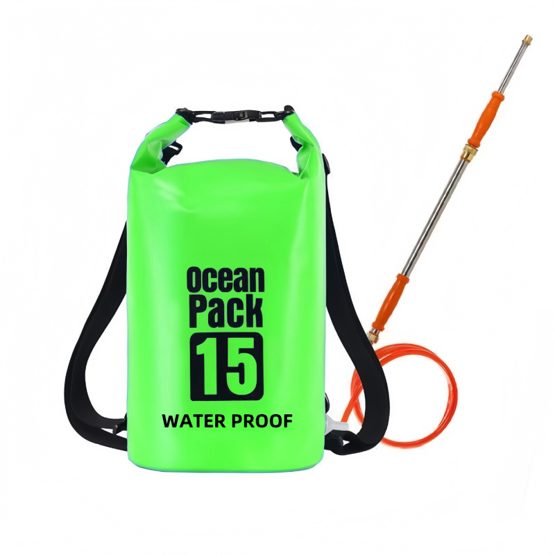 Rucsac de apă pentru exterior: țesătură PVC tip plasă, material impermeabil, unisex, potrivit pentru adulți și copii, pentru scufundări și activități în aer liber