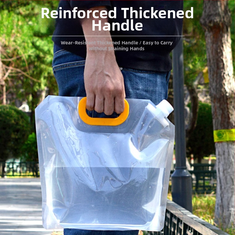 Skladaná vonkajšia vodná taška, s veľkou kapacitou, potravinárske PVC na skladovanie vody pre kempovanie