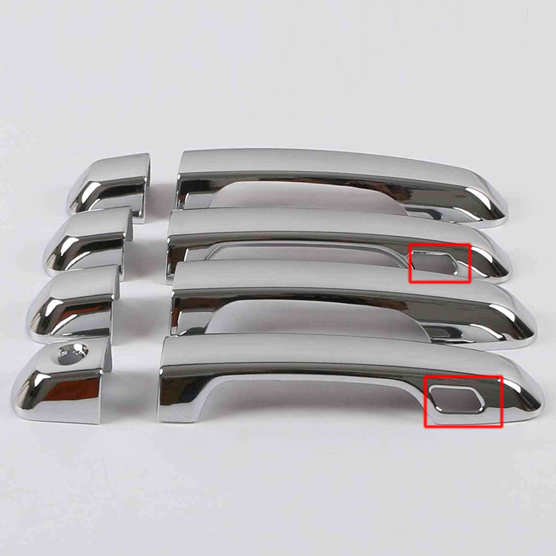 Διακοσμητικά αυτοκόλλητα λαβής πόρτας για Toyota 4Runner 2010–2018 – ABS, μοντέλο 101205, εξατομίκευση, διακόσμηση