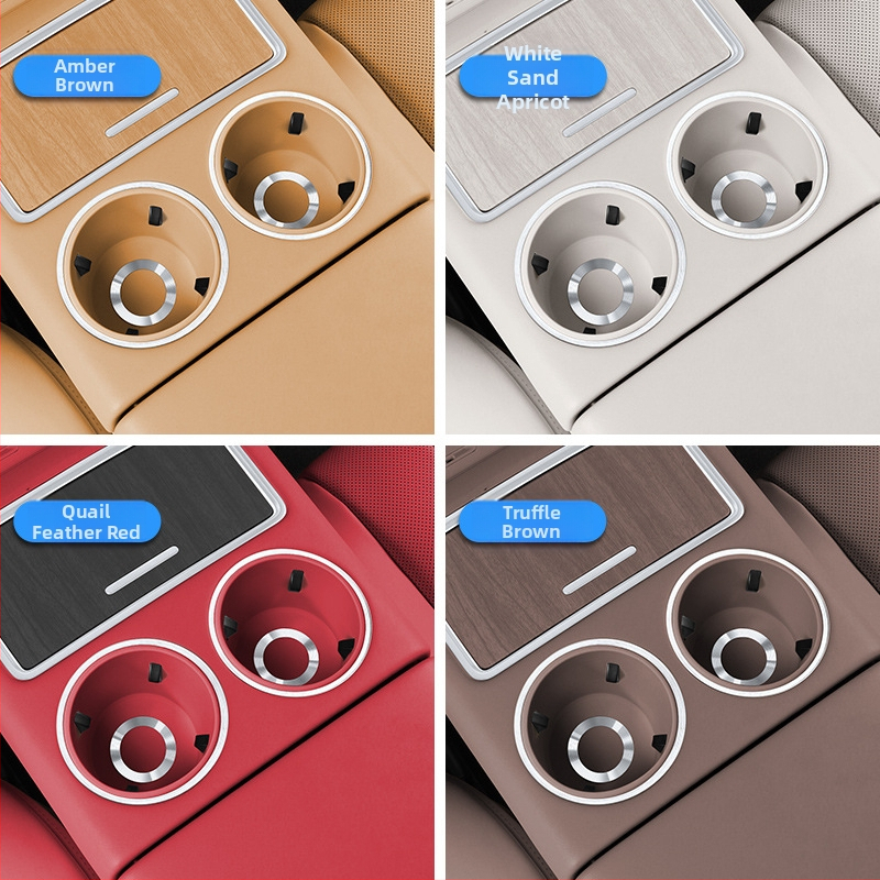 R7 stredná konzola podložka pod poháre, silikón, prispôsobiteľná, bez loga, značka Car cool