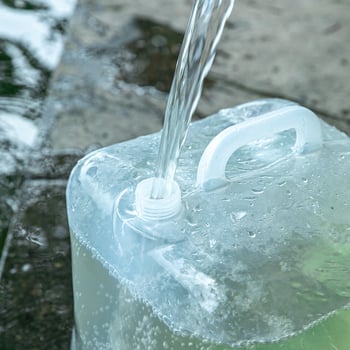 Xiangchen Συρόμενο Πτυσσόμενο Σάκο Νερού, PE Πλαστικό, Φορητό για Υπαίθρια Χρήση και Αυτοκίνητο