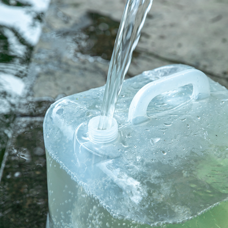Xiangchen Συρόμενο Πτυσσόμενο Σάκο Νερού, PE Πλαστικό, Φορητό για Υπαίθρια Χρήση και Αυτοκίνητο