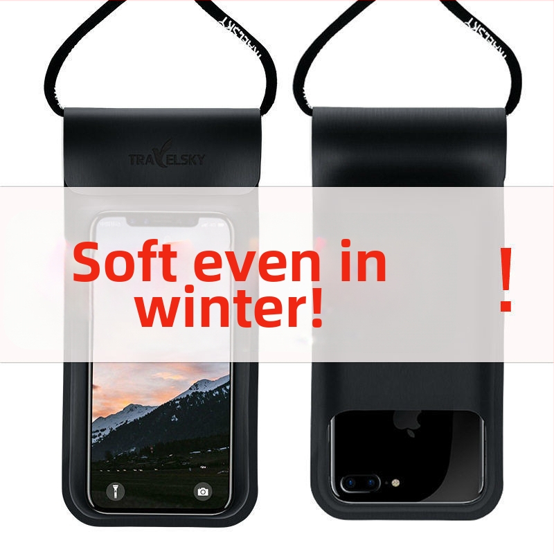 PU kožené puzdro na telefón s dotykovým displejom, univerzálne kompatibilné s Huawei a Apple, odolné voči vode a prachu