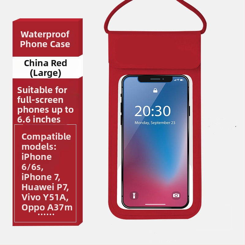 PU kožené puzdro na telefón s dotykovým displejom, univerzálne kompatibilné s Huawei a Apple, odolné voči vode a prachu