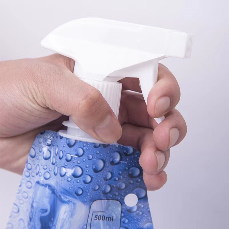 Sklopiva vrećica za zalijevanje, prijenosna, 500 ml kapaciteta, samostojeća, mlaznica za raspršivanje biljaka