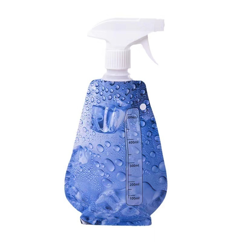 Sklopiva vrećica za zalijevanje, prijenosna, 500 ml kapaciteta, samostojeća, mlaznica za raspršivanje biljaka